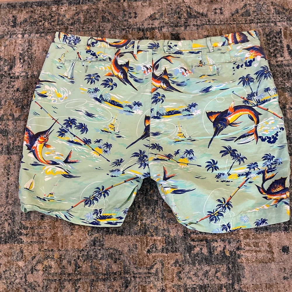 Polo Ralph Lauren Green Shorts for Men Size 48B